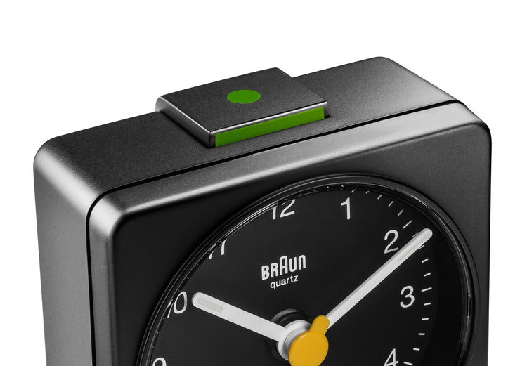⏰ Klassischer Braun Reisewecker – Analog, stilvoll & zuverlässig