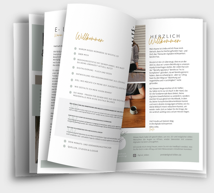 Digital Balance Masterplan – Printversion (160 Seiten) + Sofortzugriff auf das E-Book