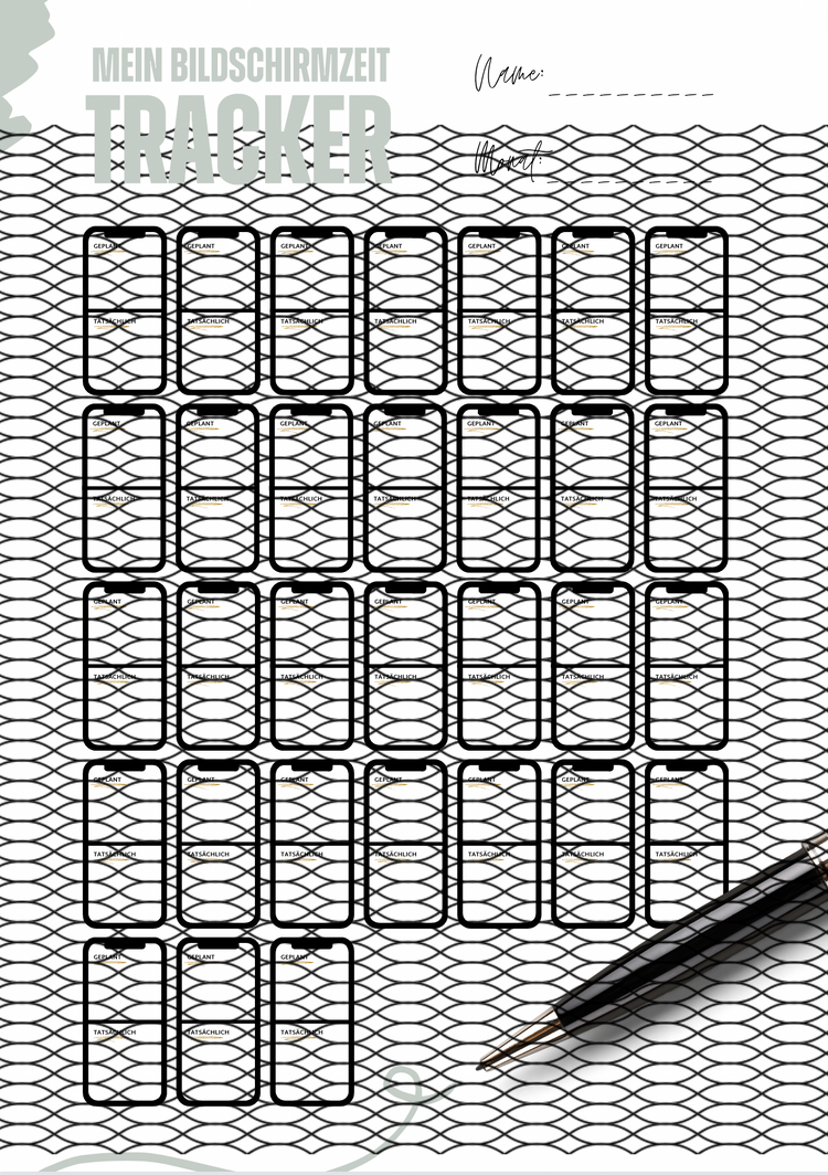 Dein Bildschirmzeit Tracker