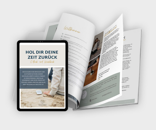 PRINTVERSION Workbook (inkl. Bonus Ebook)| HOL DIR DEINE ZEIT ZURÜCK!